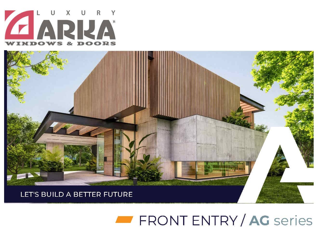NEW 2022 Luxury Entry Doors AG